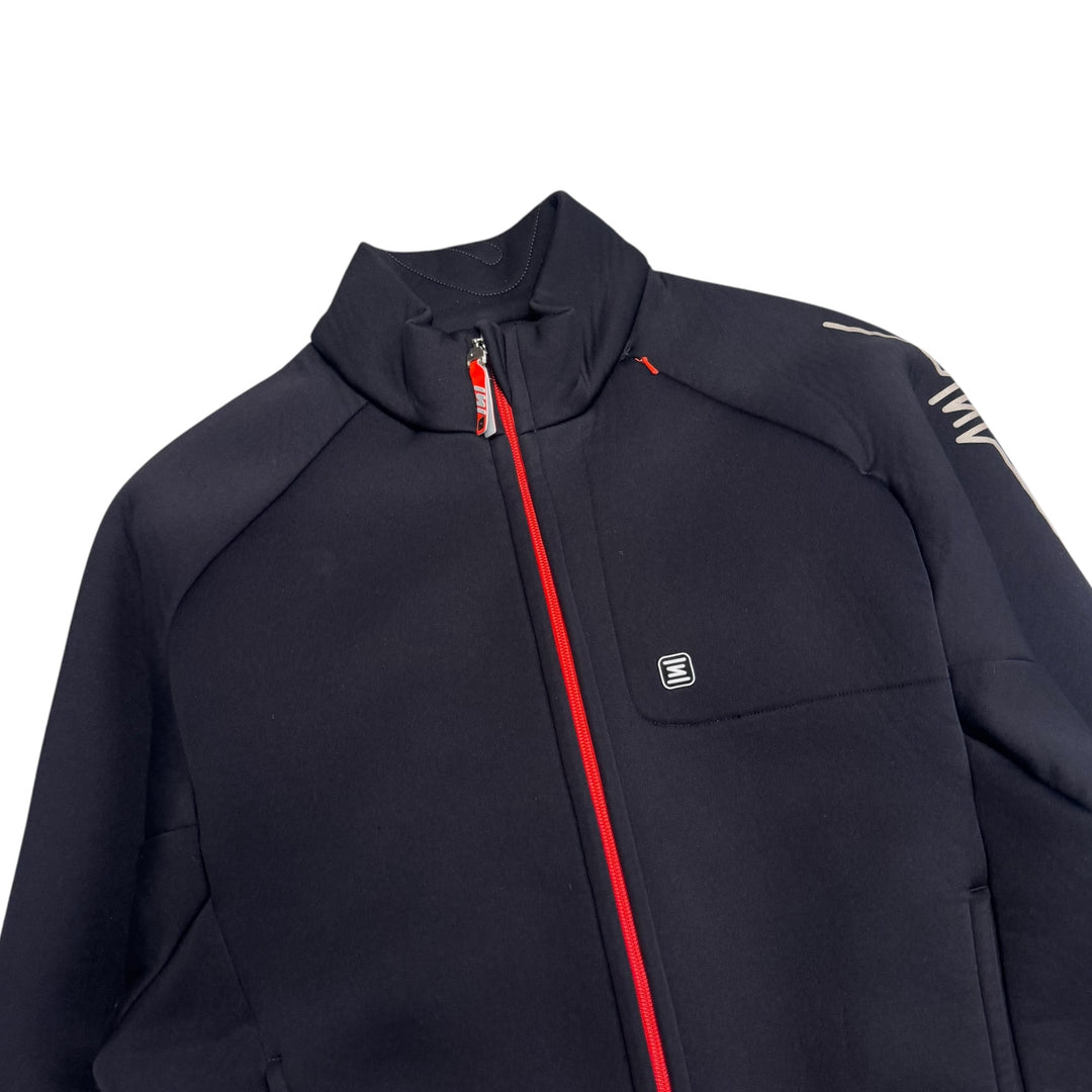 Vintage Nike Shox Neoprene Zip Up Jacket Set Black (L)