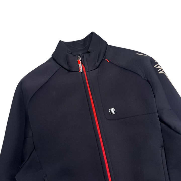 Vintage Nike Shox Neoprene Zip Up Jacket Set Black (L)