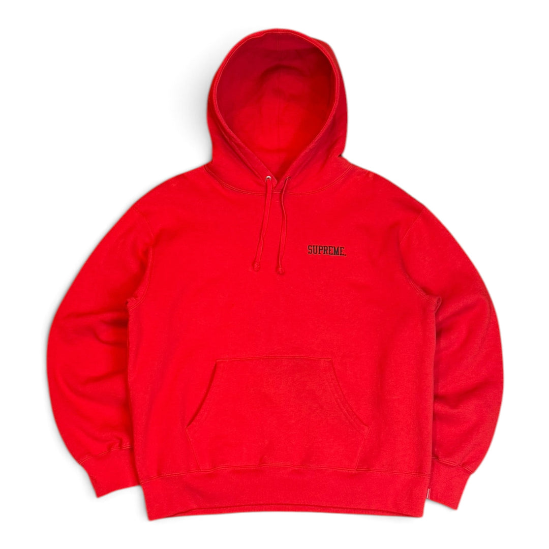 Supreme Red Coin Graphic Pullover Hoodie (M)