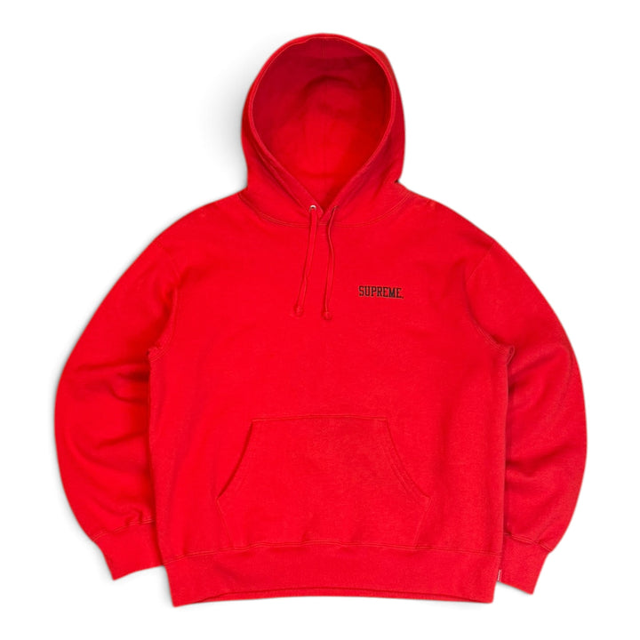 Supreme Red Coin Graphic Pullover Hoodie (M)
