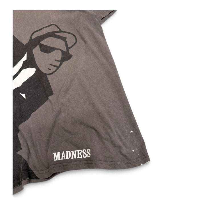 90's Vintage Madness House Of Fun Dark Grey Graphic T-Shirt (L)