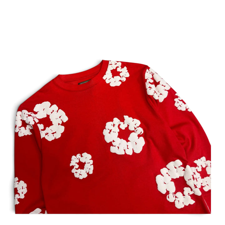 Denim Tears Wreath Sweatshirt Red (M)
