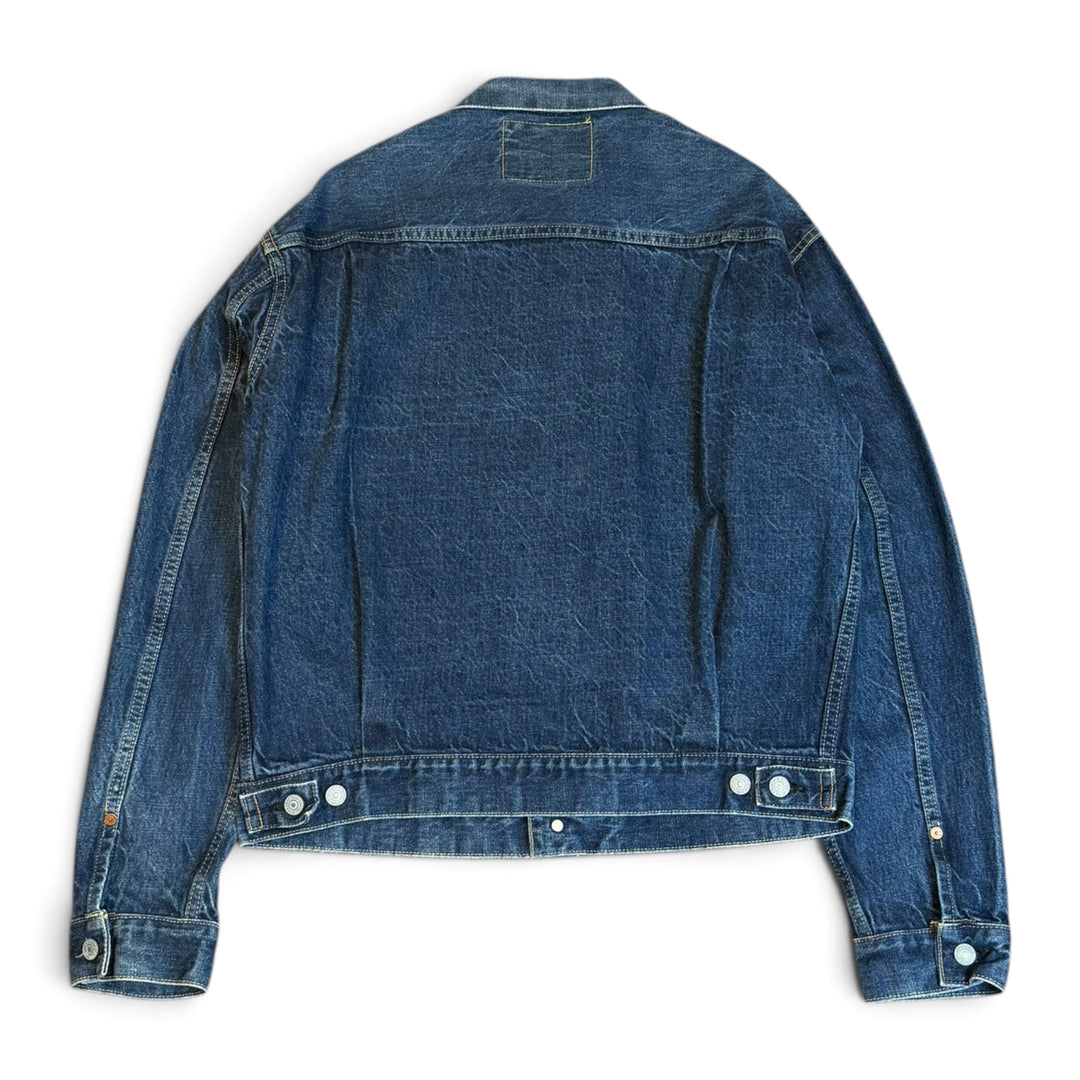 Vintage Evisu Salvage Blue Denim Jacket (M)