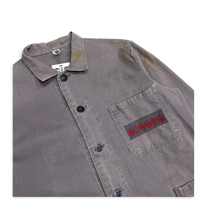 Vintage French Chore Jacket Grey (L)