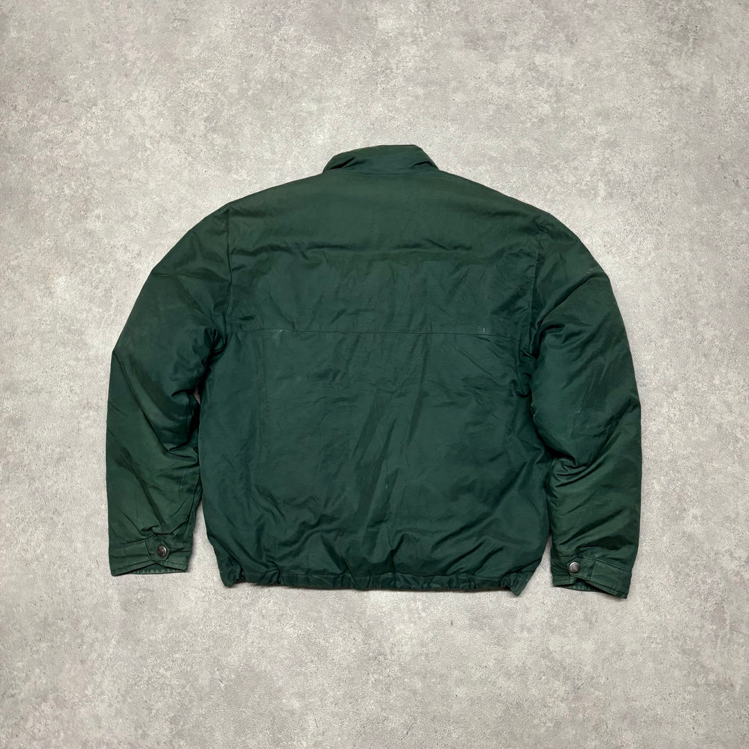 Vintage Polo Ralph lauren Green Puffer Jacket (L)