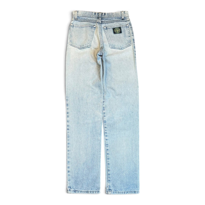 Vintage Stone Island Light Blue Denim Trousers (26)