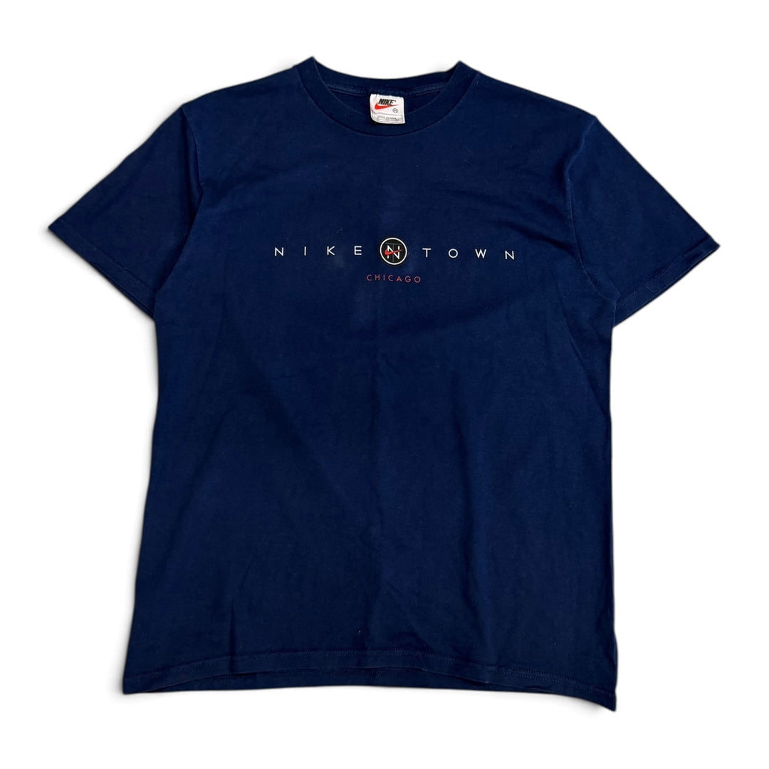Vintage Nike Town Chicago T shirt Navy (M)