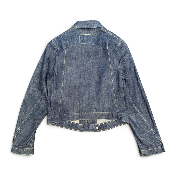 Vintage Levis Engineered Denim Jacket Blue (S)