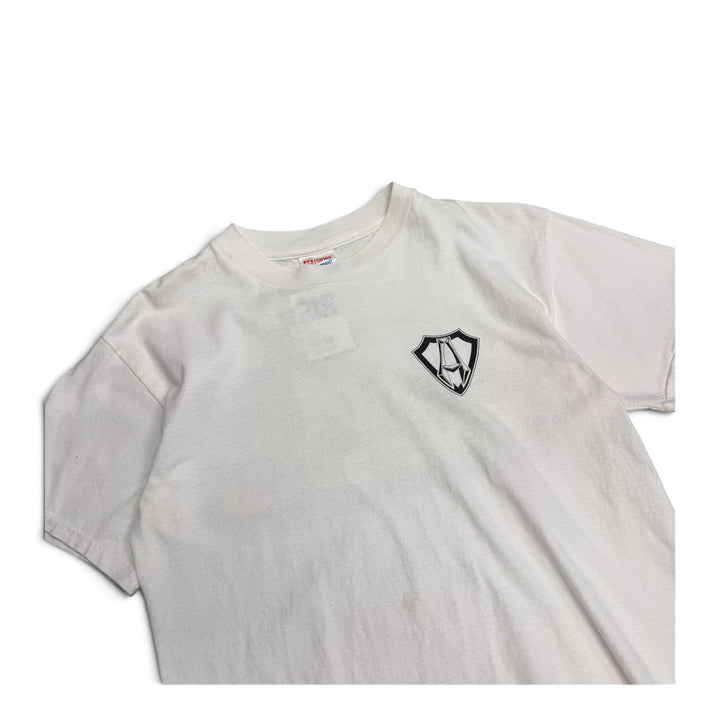 Vintage Single Stitch Mastercard Graphic T shirt White (M)
