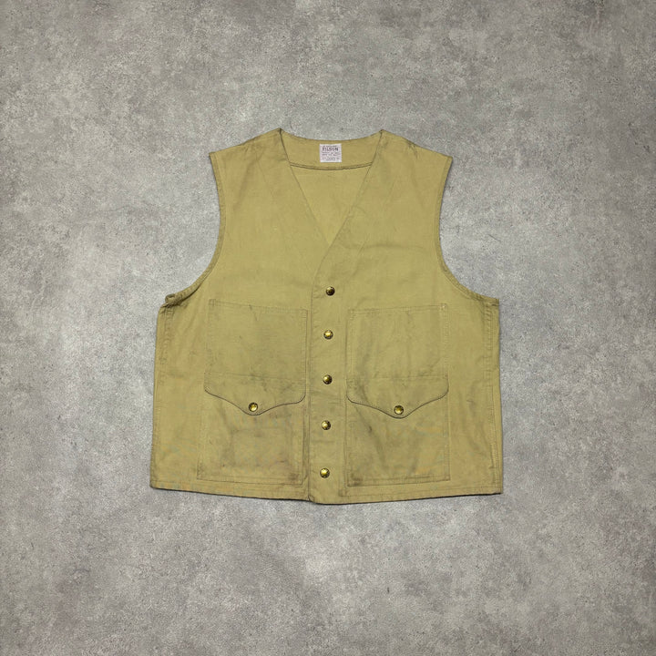 Vintage Filson Canvas Beige Gliet Jacket (L)