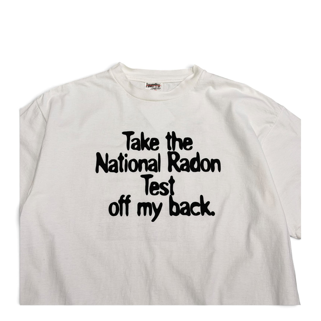 Vintage Single Stitch Radon Graphic T shirt White (XL)