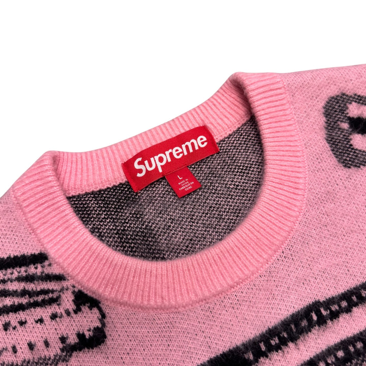 Supreme Guns Sweater Pink (L)
