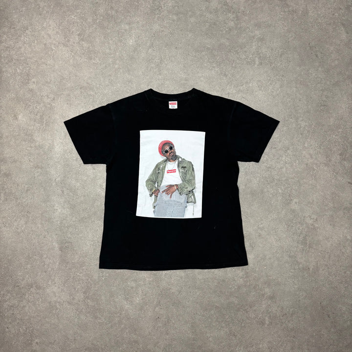 Supreme Andre 3000 Black Graphic T-Shirt (M)