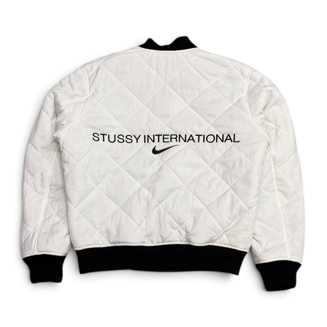 Nike X Stussy Reversible Bomber Jacket Black & White (XS)