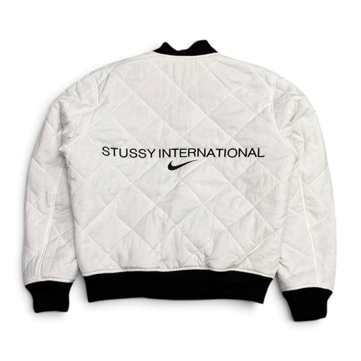 Nike X Stussy Reversible Bomber Jacket Black & White (XS)