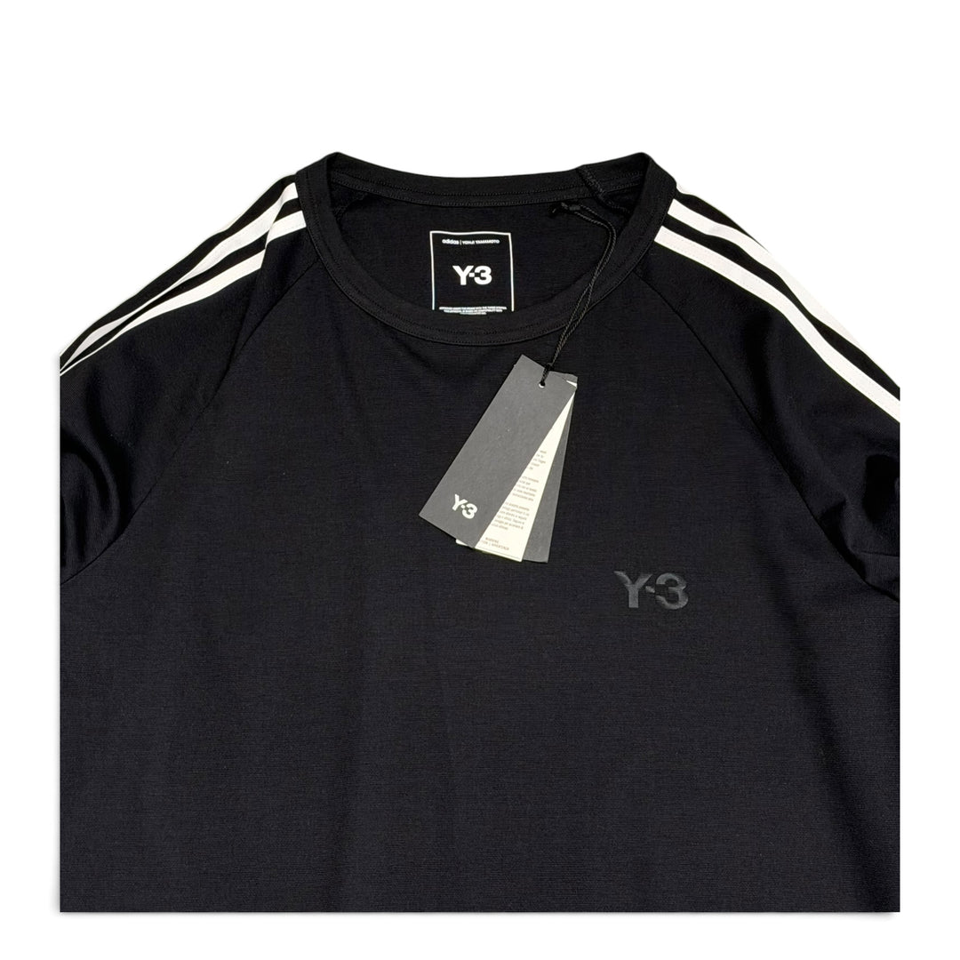 Adidas Y3 Long Sleeve Black T-shirt (M)