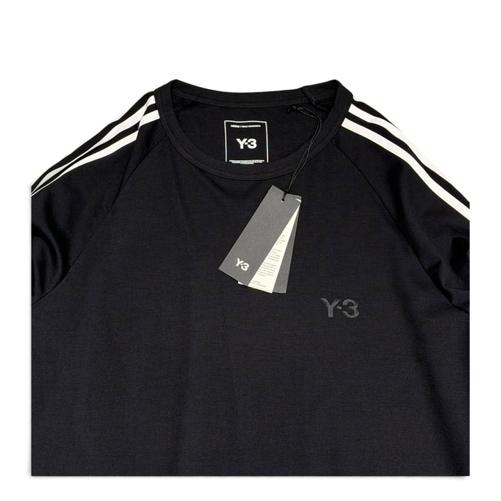 Adidas Y3 Long Sleeve Black T-shirt (M)