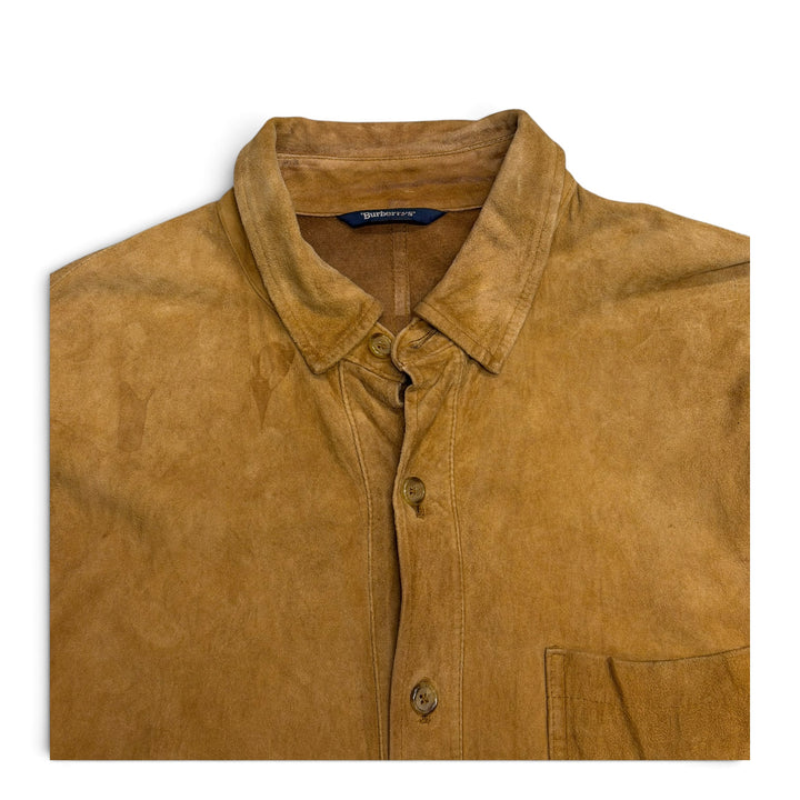 Vintage Burberry Suede Leather Jacket (L)