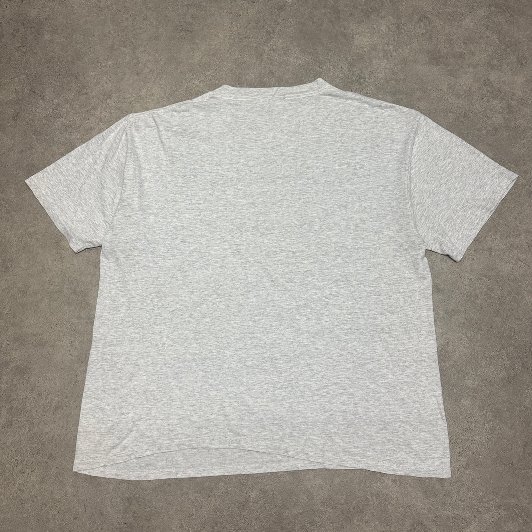 Vintage 1996 Wylie Coyote Grey T-Shirt (XXL)