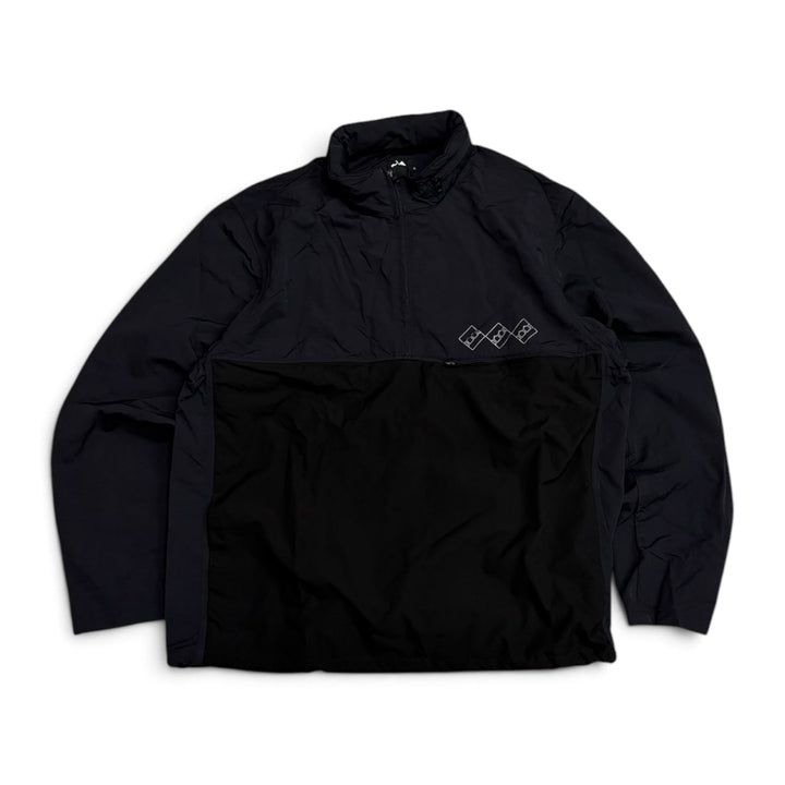 TTT Quarter Zip Shell Jacket Black (XL)