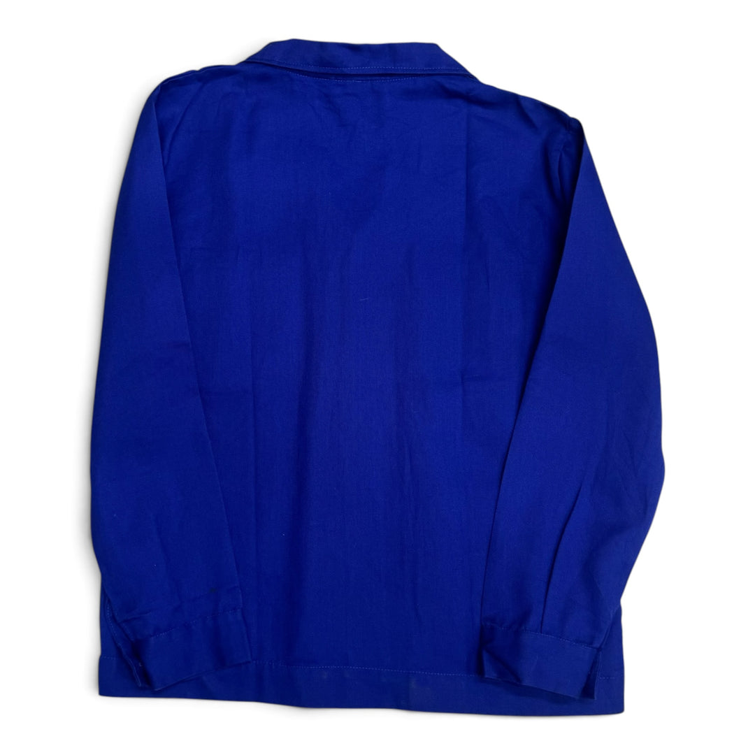 Vintage Distressed Blue French Chore Jacket (L)