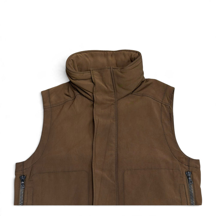 Prada Sport AW01 Modular Multi-pocket Brown Ski Vest (XL)