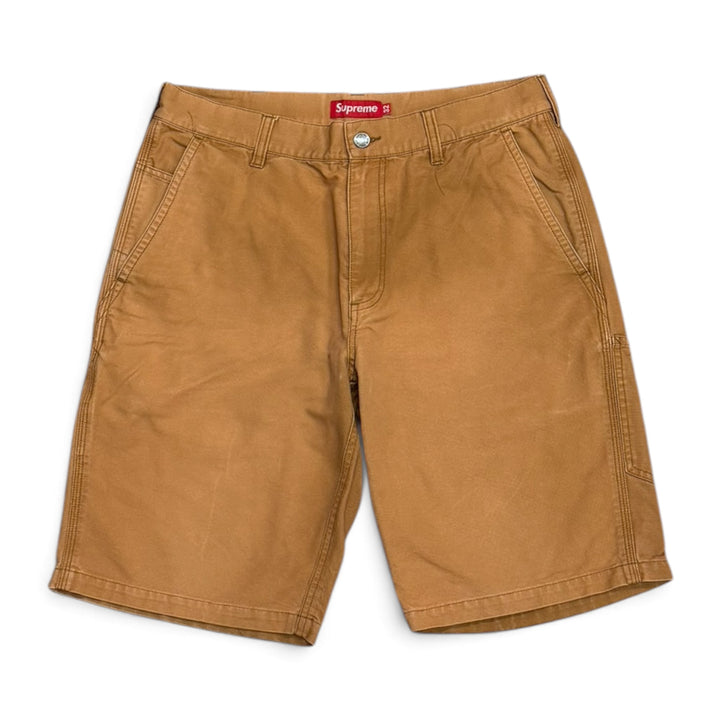Supreme Work Shorts Tan (32)