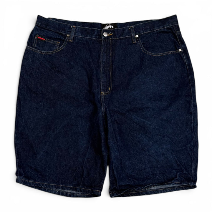 Vintage 90's Fubu Baggy Denim Shorts Navy (40")
