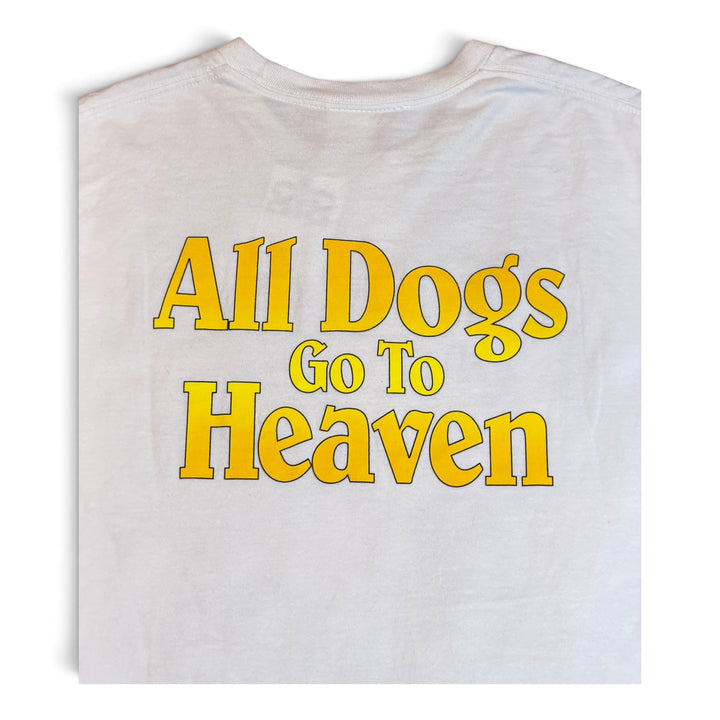 Supreme White All Dogs Go To Heaven T-Shirt (M)