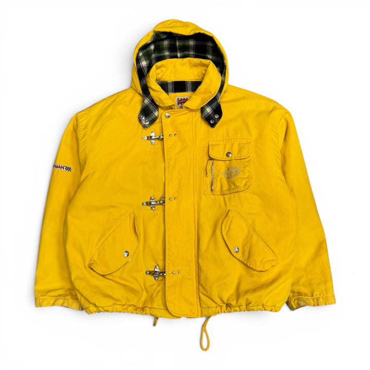 Vintage Energie Fireman Claps Closure Jacket Yellow (M)