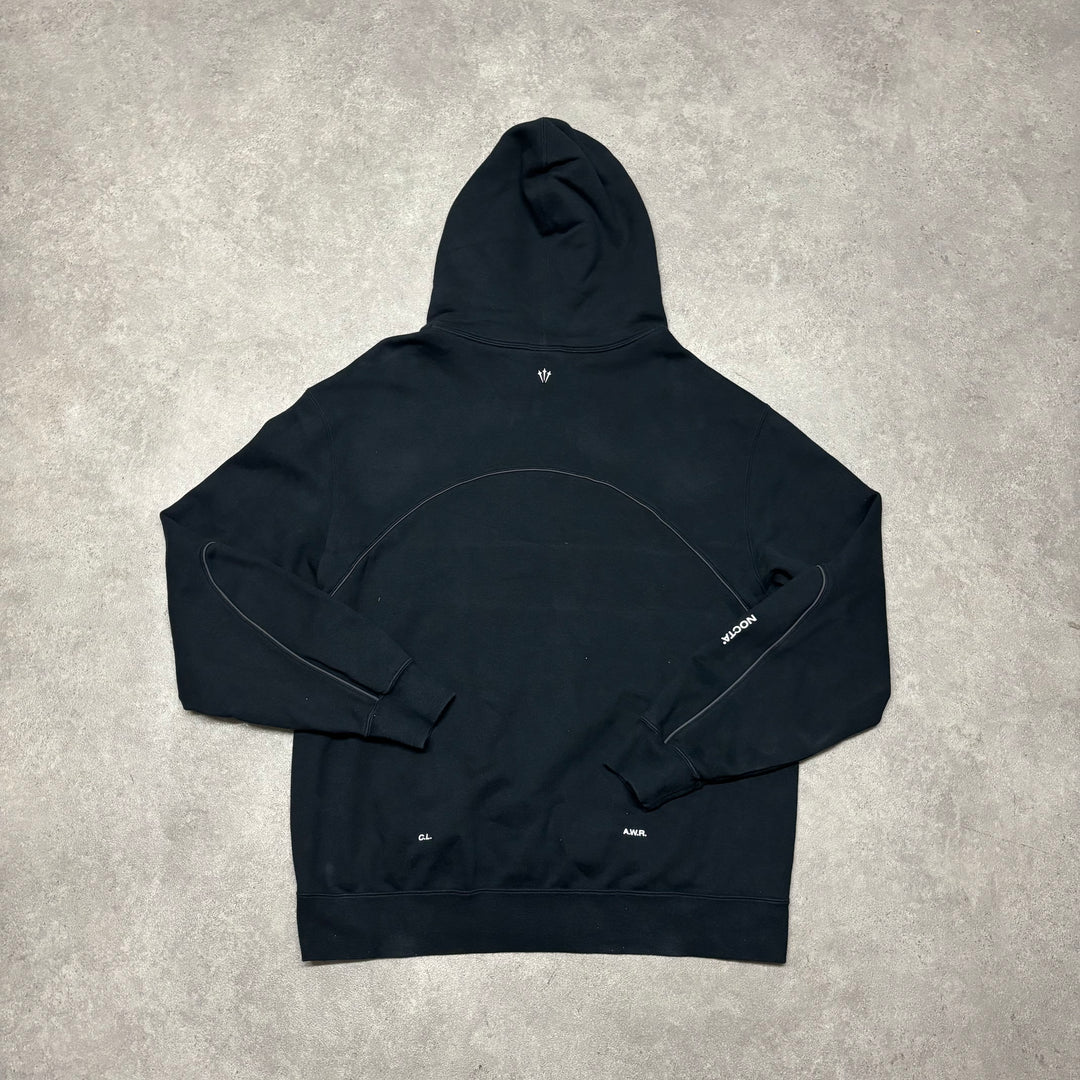 Nocta x Nike Central Swoosh Black Pullover Hoodie (XL)