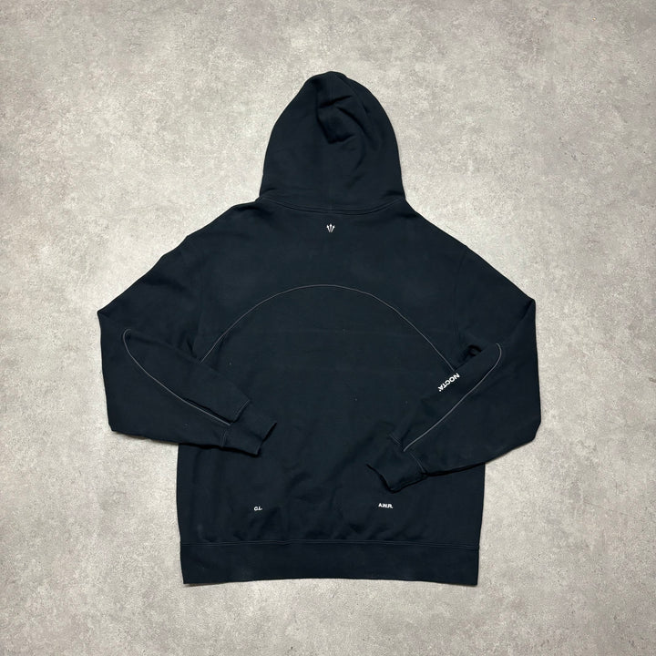 Nocta x Nike Central Swoosh Black Pullover Hoodie (XL)