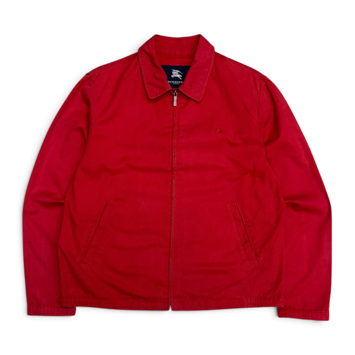 Vintage Burberrys Harrington Style Jacket Red (M)