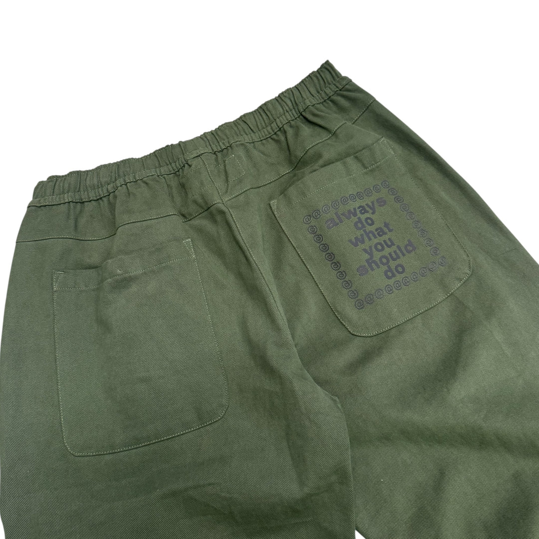 Always Do Green Drill Skate Pant (M)