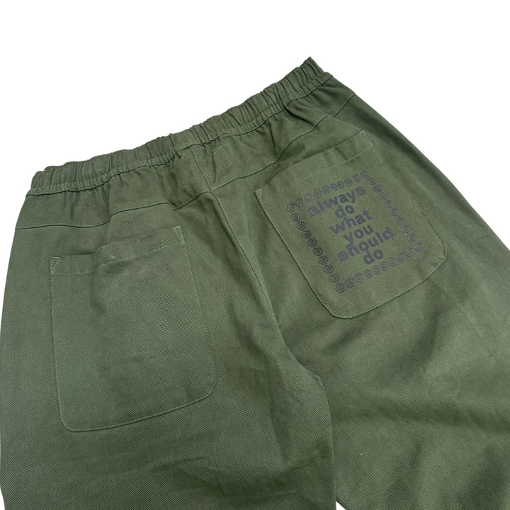 Always Do Green Drill Skate Pant (M)