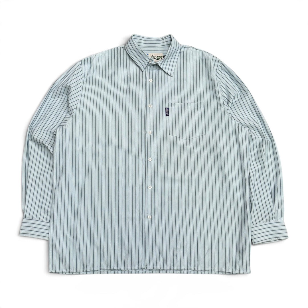 Always Do Light Blue Long Sleeve Stripy Shirt (XL)