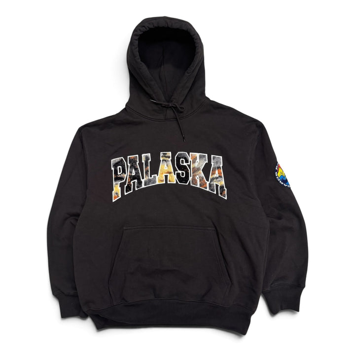 Palace Black Appalachian Hood Pullover Hoodie (L)