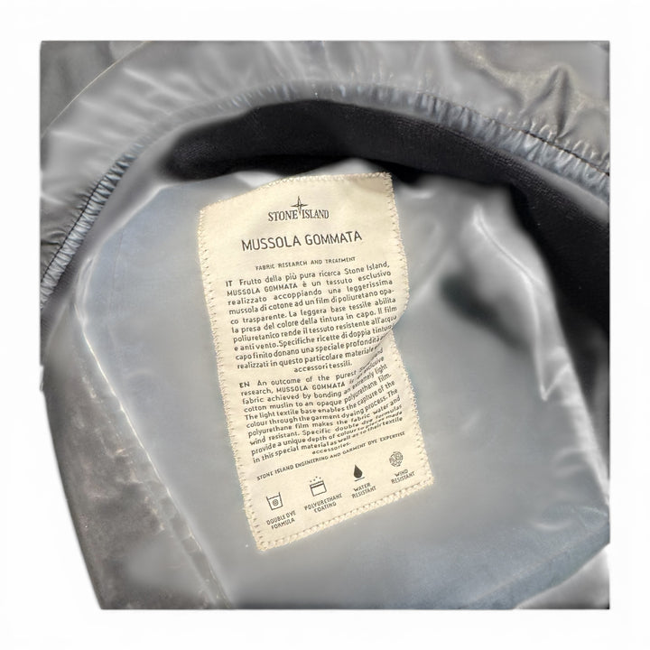 Stone Island Mussola Gommata Jacket Navy (L)