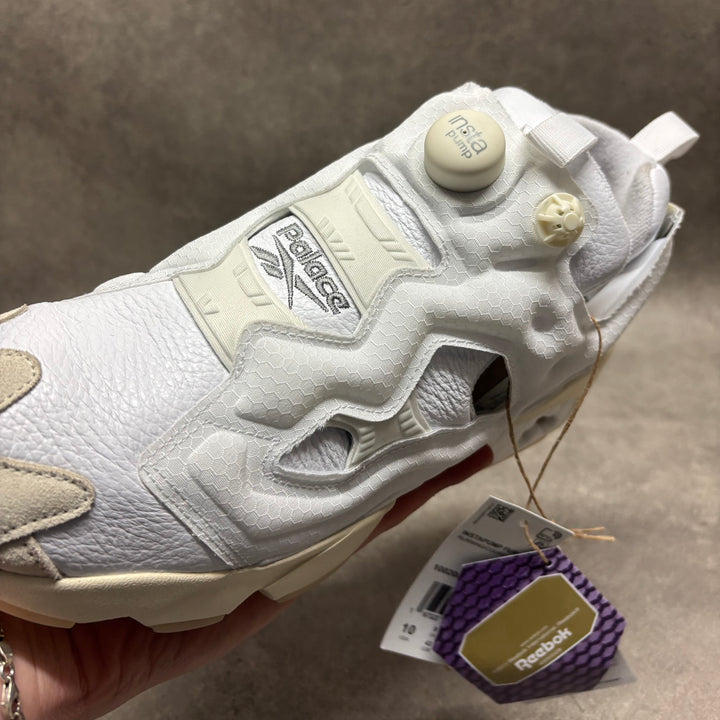 Palace x Reebok Instapump Fury 94 White Trainers (UK9)