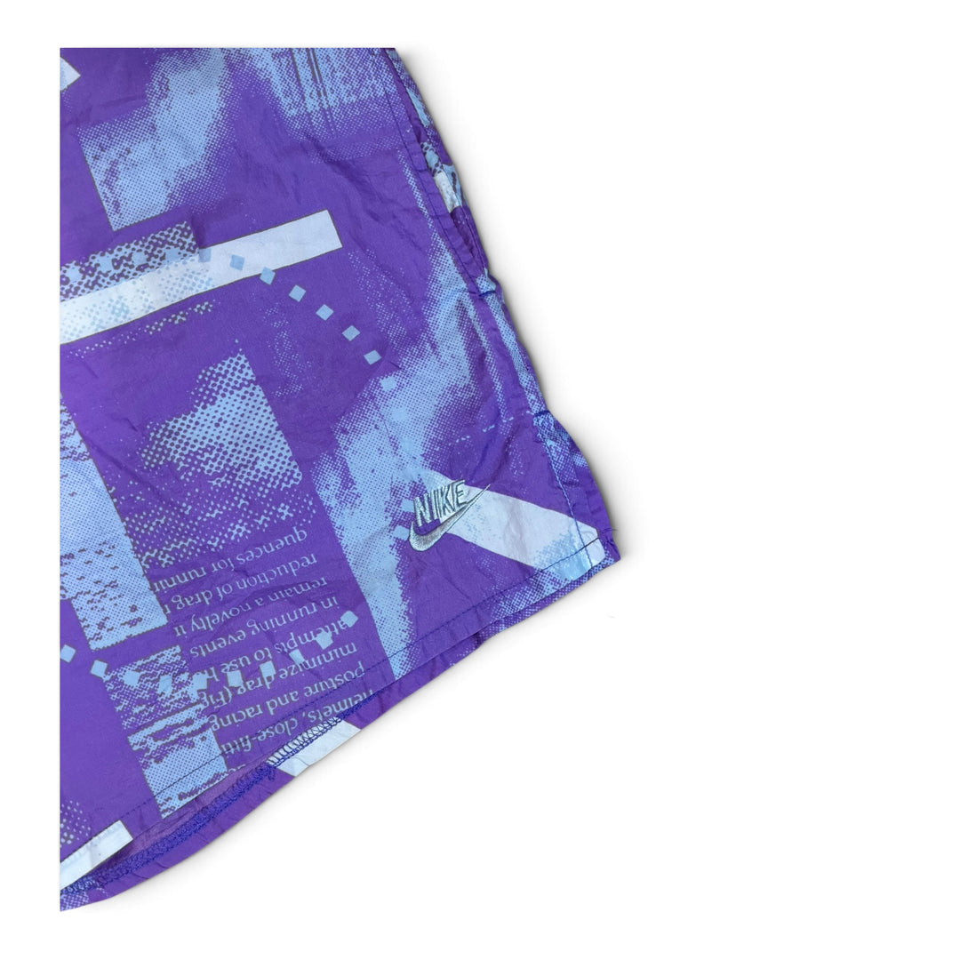 80's Vintage Nike Purple Tennis Shorts (L)
