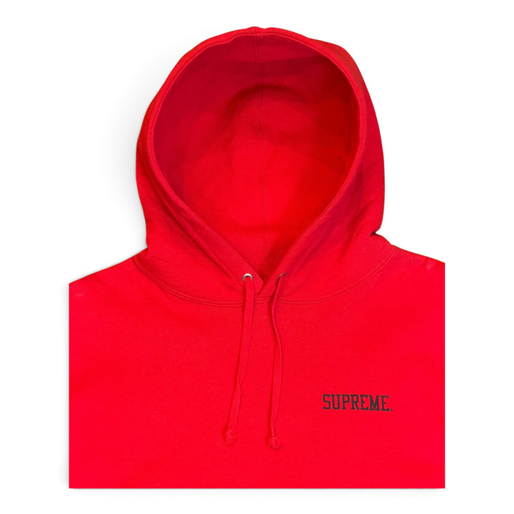 Supreme Red Coin Graphic Pullover Hoodie (M)