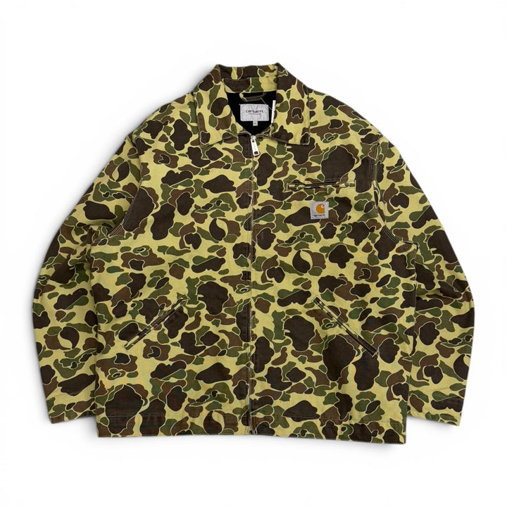Carhartt Green Bubble Camo Detroit Jacket (XL)
