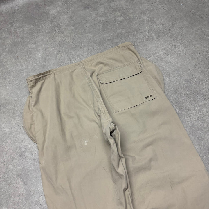 Vintage Maharishi Beige Cargo Trousers (L)