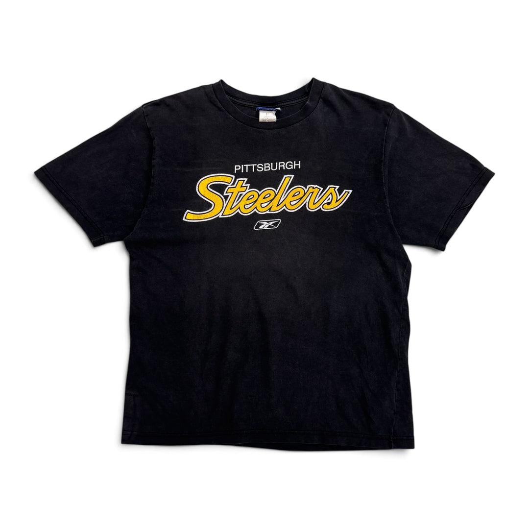 Reebok Pittsburgh  Steelers Graphic T shirt Black (L)