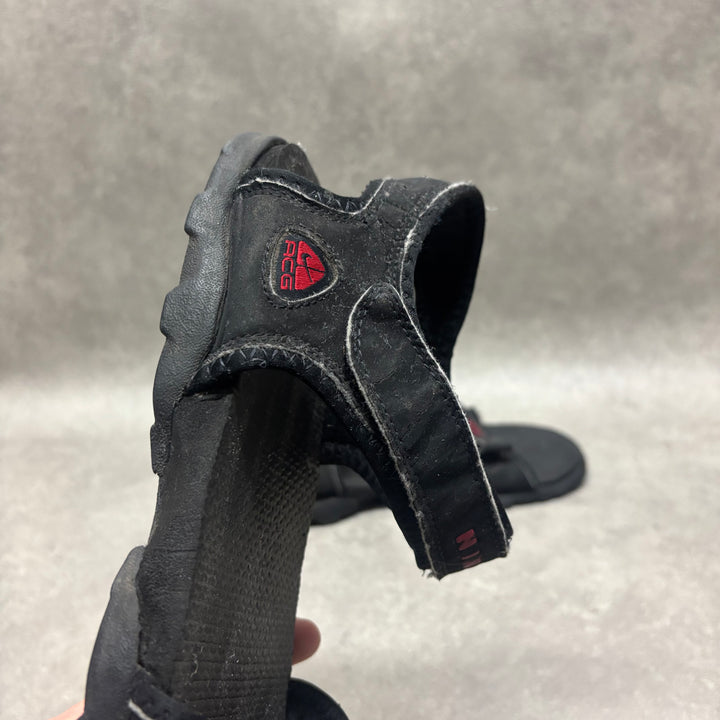 Vintage Nike ACG Black Sandals (UK10)