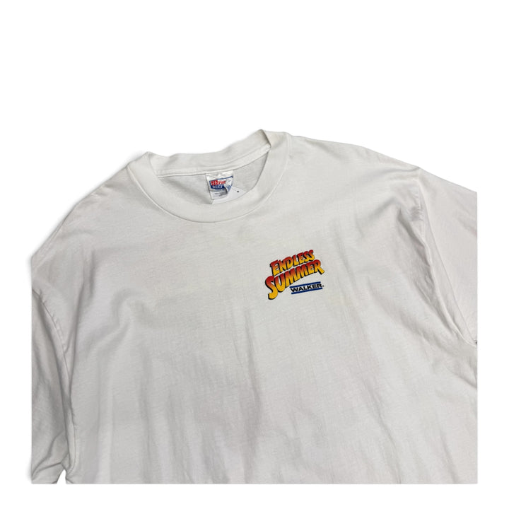 Vintage Single Stitch Endless Summer Graphic T shirt White (XL)