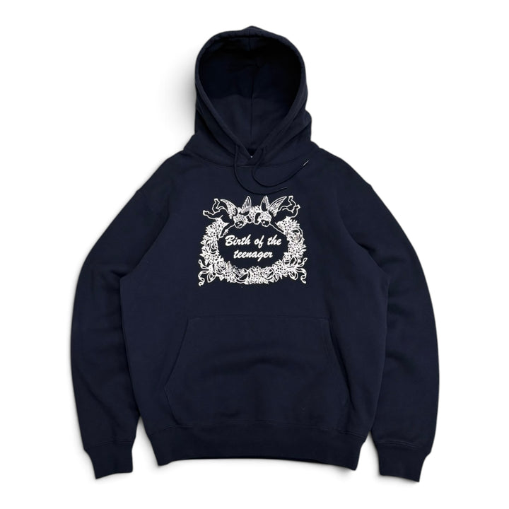 Birth Of The Teenager Navy Pullover Hoodie (L)