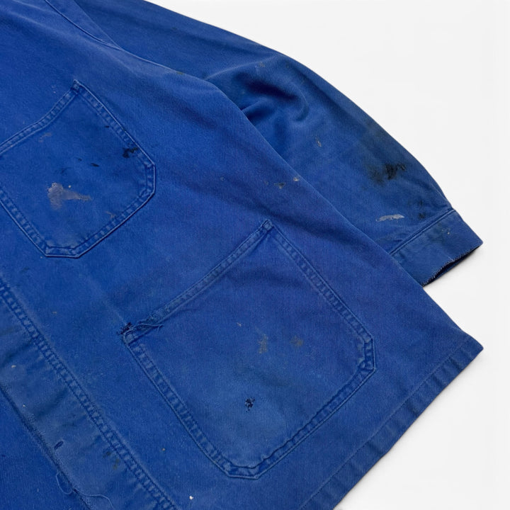Vintage French Chore Jacket Blue (L)