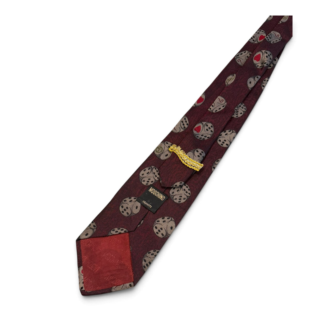 90’s Vintage Moschino Patterned Tie