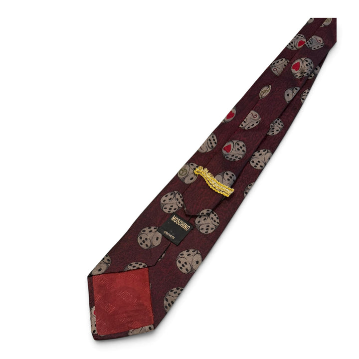 90’s Vintage Moschino Patterned Tie